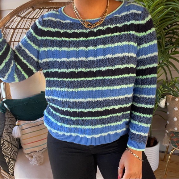 Vintage Style Boho Grandma Sweater SZ M - Picture 2 of 5